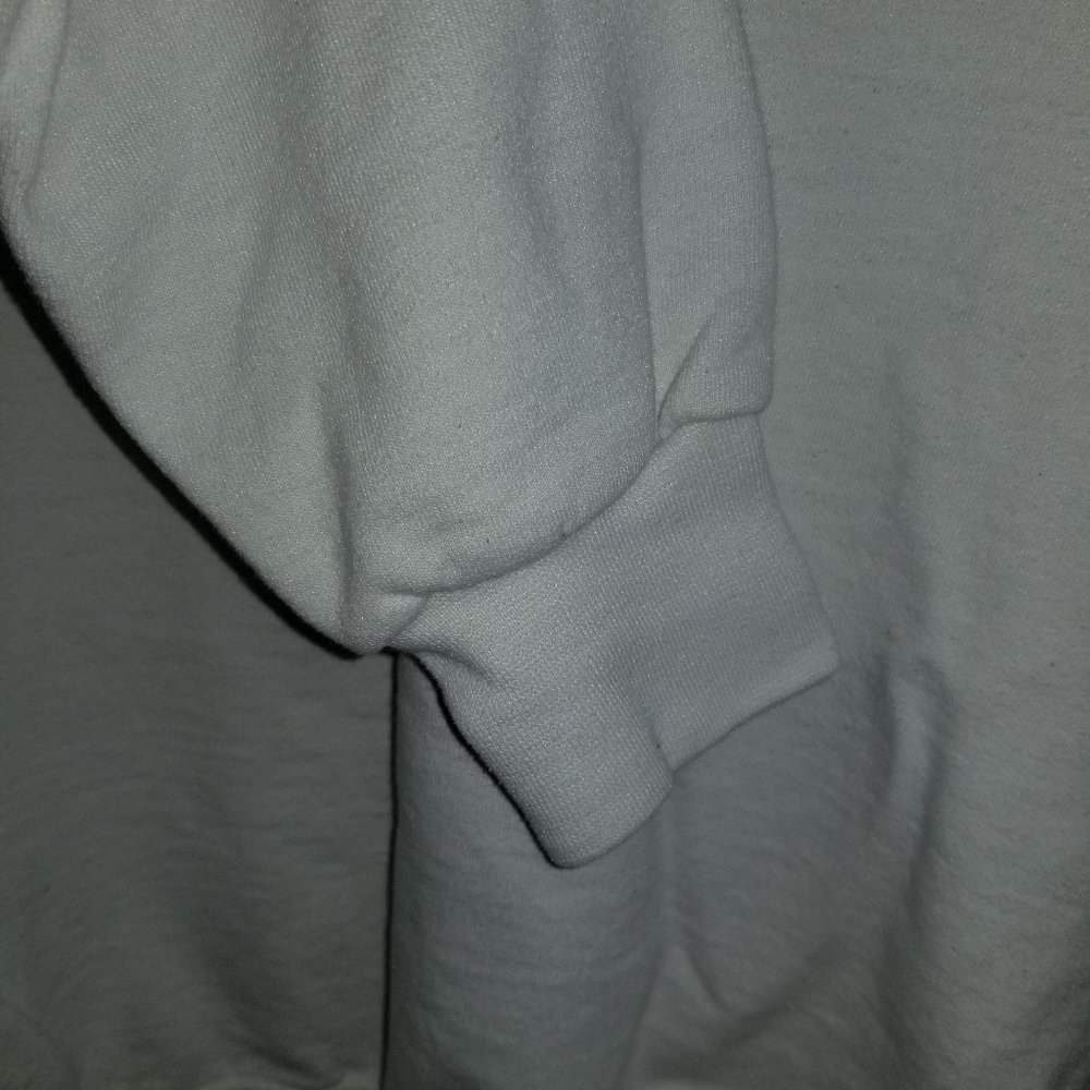 Champion ECO White And Red Crewneck Sweater Signa Delta Tau Cornell Size Medium - Picture 8 of 12